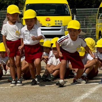 運動会の練習が始まりました！